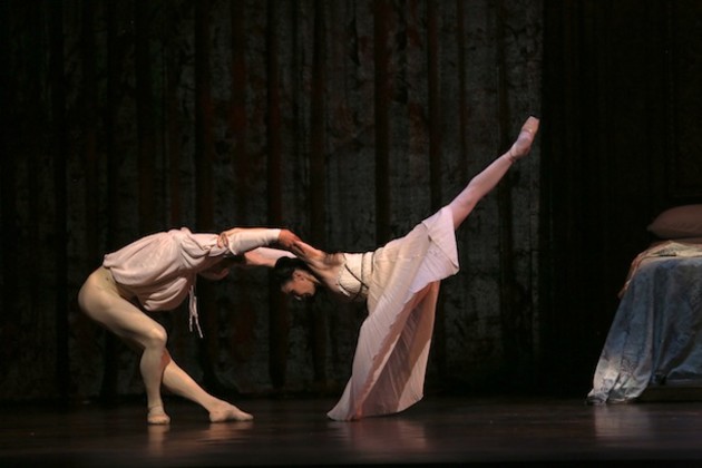 Tamara Rojo and Matthew Lawrence.  Photo: David Kelly.